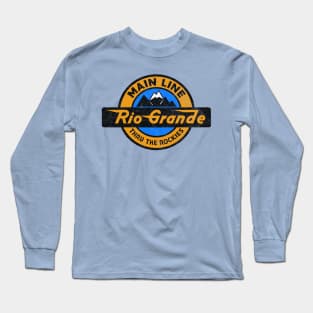 D&RGW Denver and Rio Grande Western Railroad Long Sleeve T-Shirt